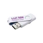 Mälupulk_USB-Twister_valge_Lumen Hambakliinik